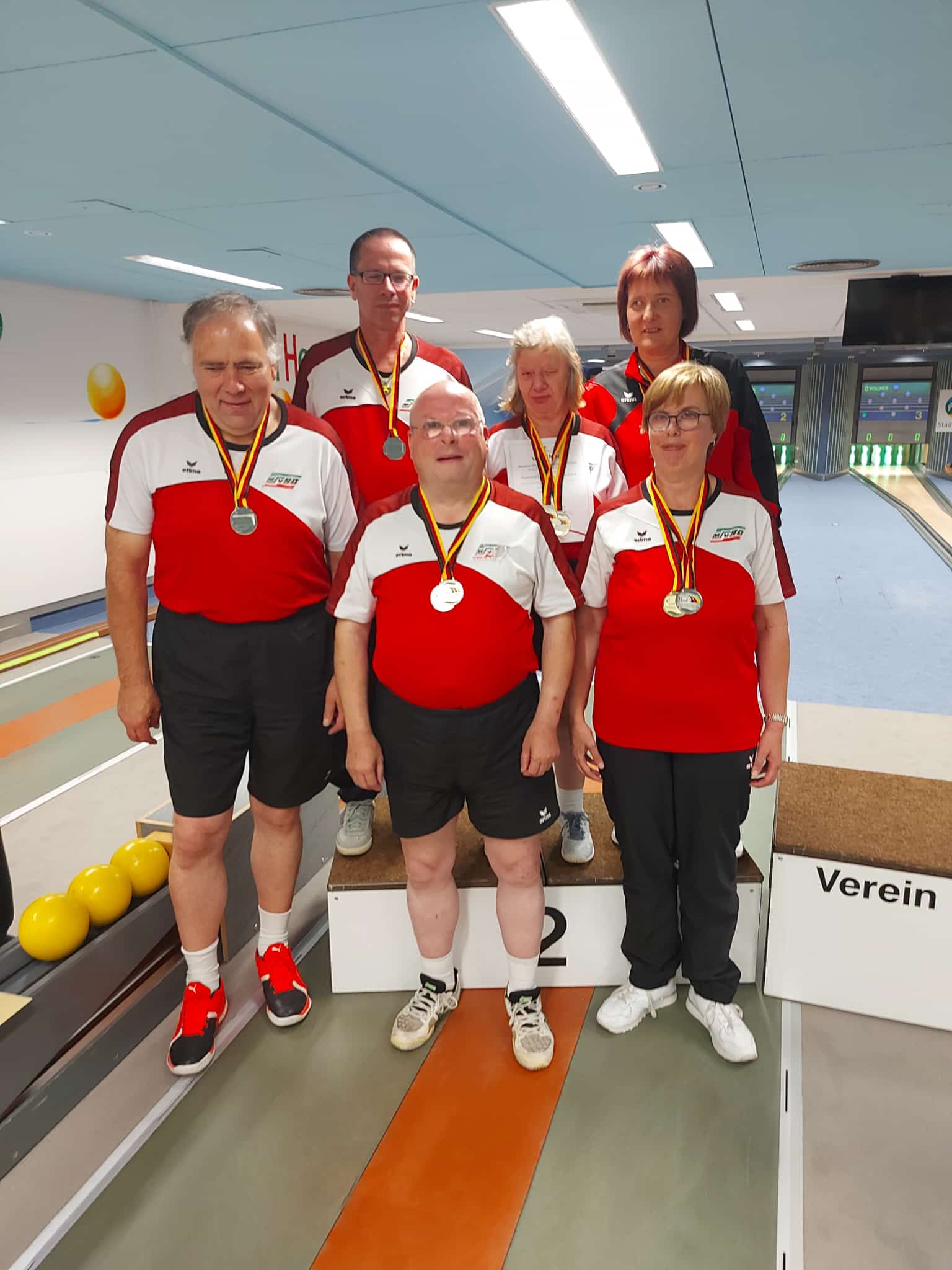 MSV 90 Mannschaft 2. Platz